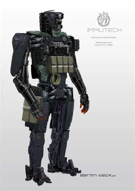 Aaron Beck Robots Concept Robot Concept Art Robot Design