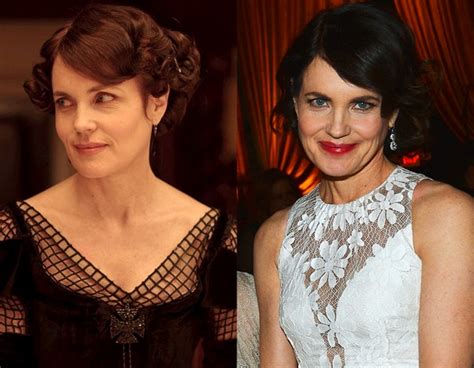 elizabeth mcgovern as the countess of grantham from downton abbey stars