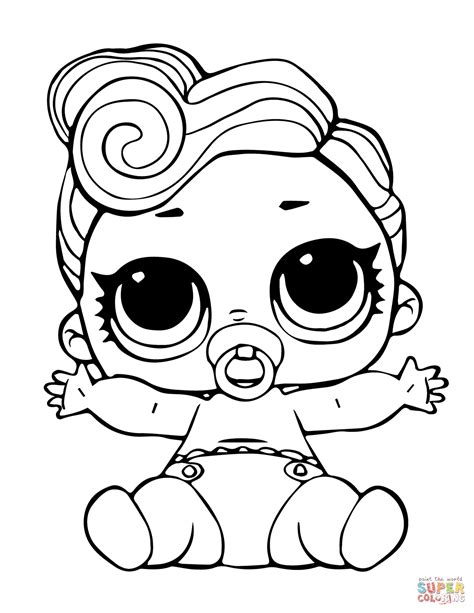 lol kitty coloring pages queen doll coloring pages