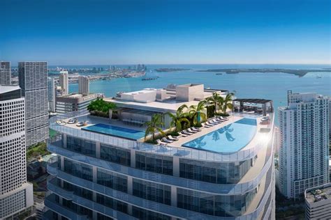 penthouses  sls lux offer   amazing views  miami pent