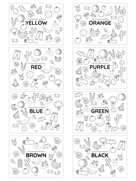 printable coloring pages  colors     printable