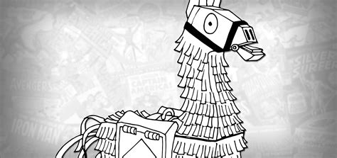 loot llama coloring pages  printable coloring pages