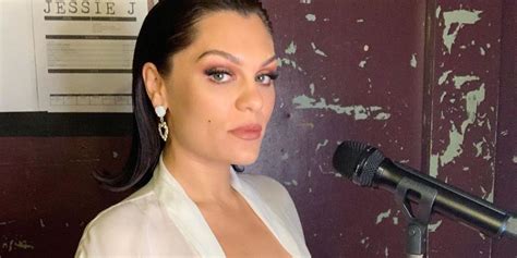 jessie j shows off toned abs shouts out boob tape in new