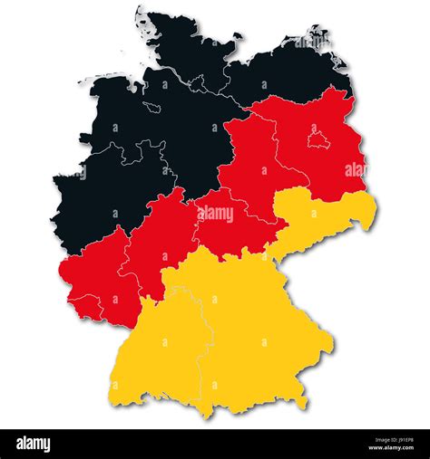 card german state geography atlas map   world map map  germany stock photo alamy
