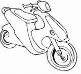 Coloring Scooter Vespa Motorcycle Pages Bike Colouring Printable Helmet Dirt Print Police Moped Drawing Ecoloringpage Mountain Object Getcolorings Template Popular sketch template
