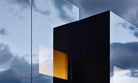 beauty   dolomites reflected   facades  mirror houses