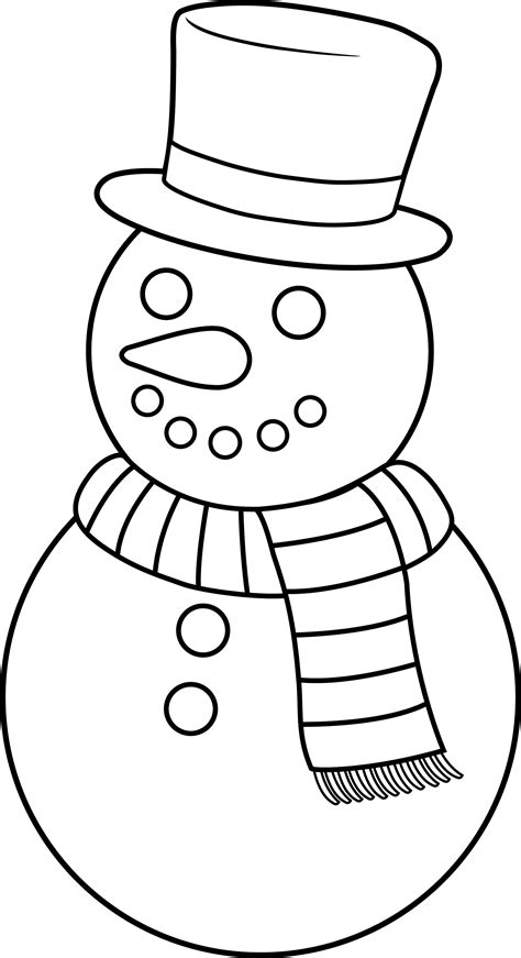 snowman outline  calendar template site