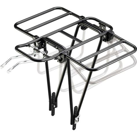 bike bicycle cargo rack   adjustable touring rear carrier limit  lbs walmartcom