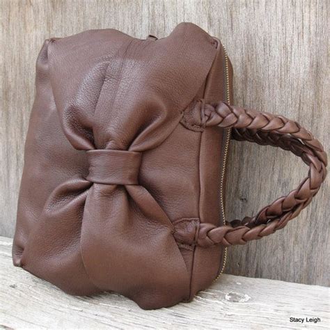 leather bow bag leather bows bow bag leather bags handmade