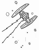 Fantascienza Starwars Kampfflugzeug Kidscolouringpages Stellari Artykuł Malvorlage Uteer статьи sketch template
