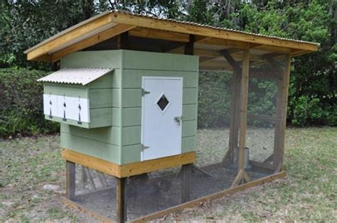 mid century modern chicken coop retro renovation