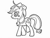 Pony Little Coloring Pages Kids Colouring sketch template