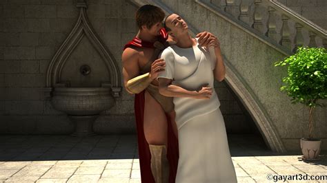 3d gay gladiator hugs greek philosopher cartoon sex tube