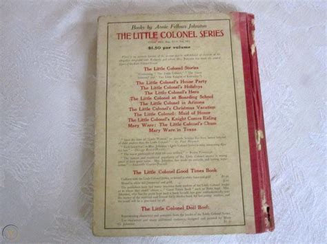 1st edition uncut the little colonel doll book annie fellows johnston