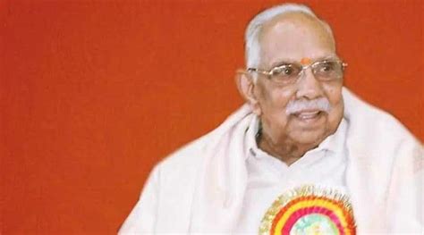 rss veteran orator author p parameswaran dies   india news  indian express