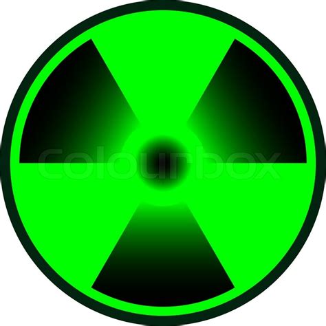 radiation symbol fourth variant stock photo colourbox