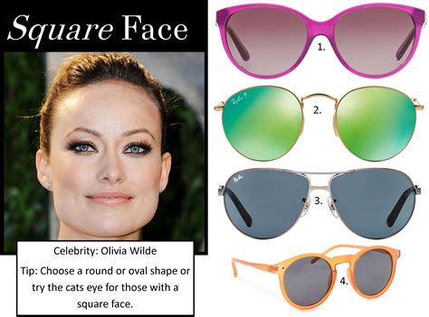 Sunglasses The Best Styles For Your Face Shape Square Faces Round