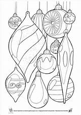 Coloriage Noel Boules Hugolescargot Boule Ausmalbilder Coloriages Colorier Mandala Colorare Paysage Sheets Sfere Enregistrée Savoir Dover sketch template
