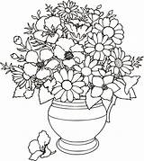 Abstract Flower Coloring Pages Getdrawings sketch template