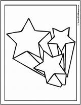 Star Coloring Pages Printable Shooting Stars Sheet Three Color Wars Print Characters Pdf Vector Ahsoka Getdrawings Colorwithfuzzy Getcolorings sketch template