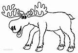 Moose Elch Elk Cool2bkids Malvorlagen sketch template