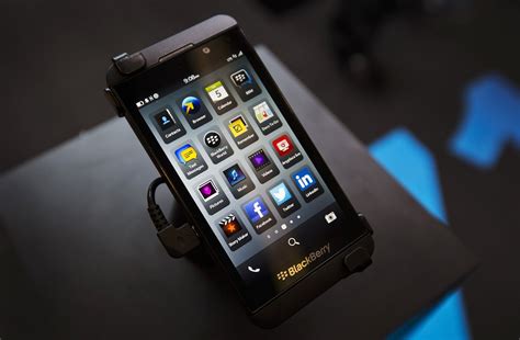 blackberry phone nears  debut nytimescom