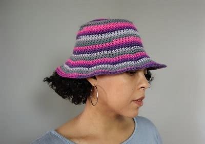 crochet bucket hat pattern  bella hadid video littlejohns