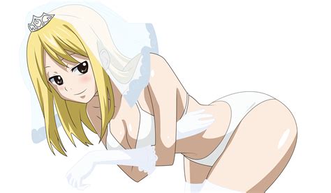 Fairy Tail Lucy Heartfilia Bikini Cleavage Swimsuits