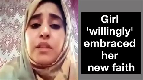 Kashmiri Girl Says She Willingly Embraced Islam Denies Love Jihad