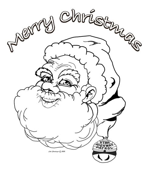 christmas holiday coloring contest dps highway patrol