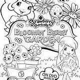 Strawberry Shortcake Coloring Pages Jam Cherry Getdrawings sketch template