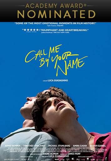 Call Me By Your Name Event Cinemas