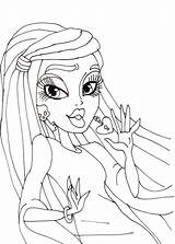 Coloring Monster High Pages Spectra Vondergeist Beautiful Cool Books Adult Anycoloring sketch template