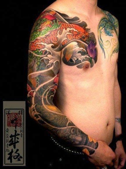 30 Eye Catching Half Sleeve Tattoos Ideas For Guys Hình Xăm Nhật