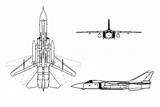 Su 24 Fencer Sukhoi Drawing Fab Ukraine Russia Iran General Data Letter sketch template