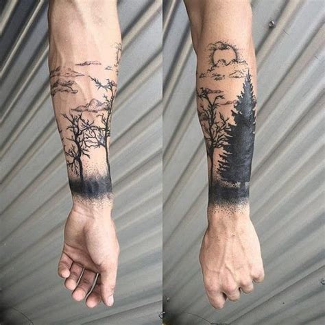 Manly Forearm Tree Tattoo Design Ideas More Natur Tattoo Arm Natur