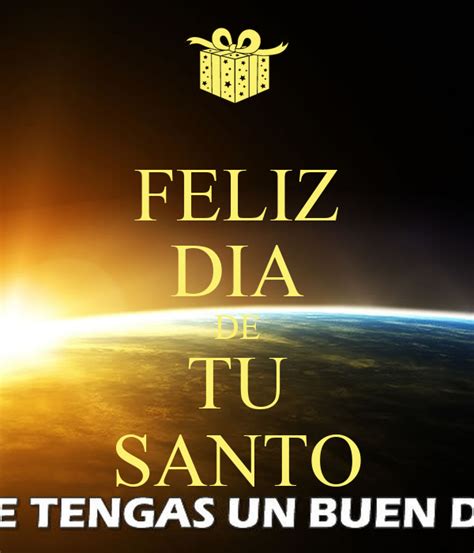 Feliz Dia De Tu Santo Poster Trini Keep Calm O Matic