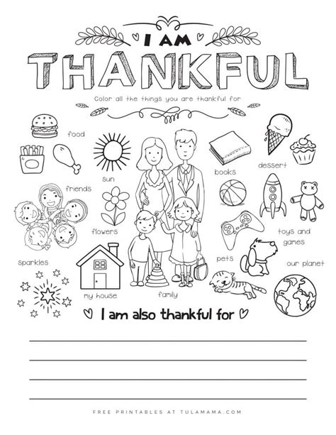 thanksgiving coloring pages   thankful    thankful