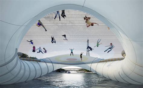 wordlesstech giant inflatable trampoline bridge  azc