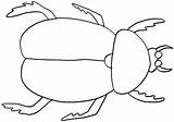 Beetle Coloring Pages Kids Dung Preschooler Learn Beetles Color Easy Drawings Print Designlooter Paper 85kb 421px Button Using sketch template