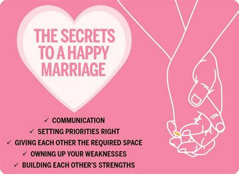 The Secret To Having A Happy Marriage In Life