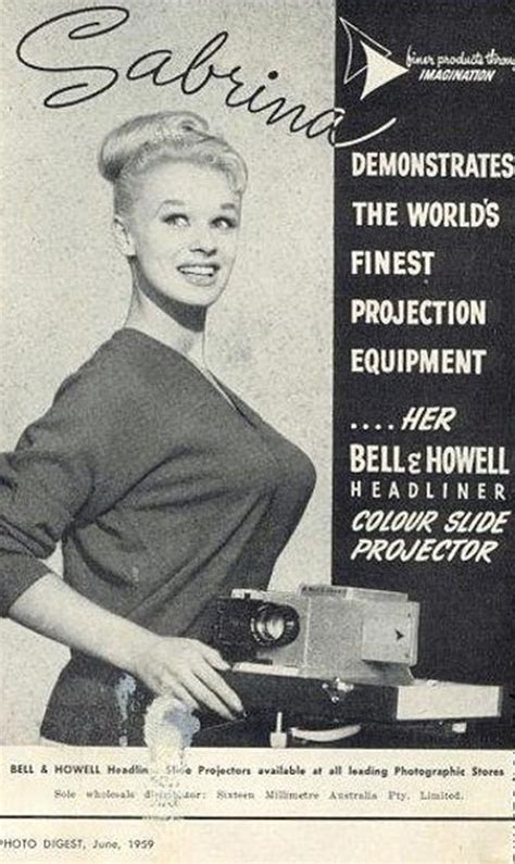oh i m sure guys are looking at her equipment old ads vintage ads