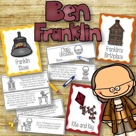 all about benjamin franklin posters and book to create