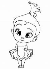 Boss Baby Coloring Pages Staci Printable Print sketch template
