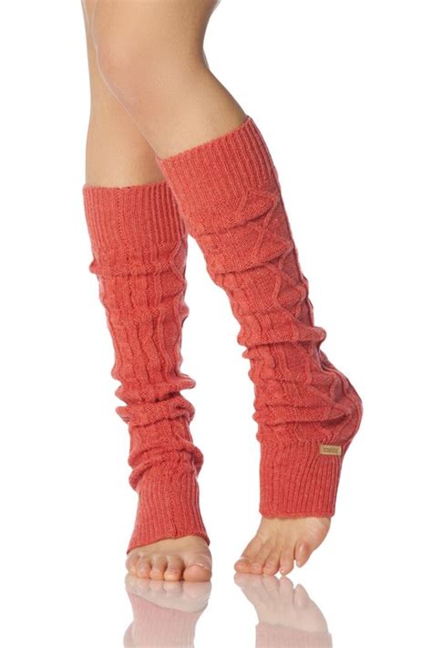 ladies 1 pair toesox dance and yoga legwarmers knit leg warmers leg