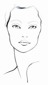 Sephora Maquiagem Gesichter Gesicht Croqui Trucco Rosto Viso Hegardt Amelie Vuote Malen Rostos Vorlage Volto Bleistift Tabella Stencils Visi Facechart sketch template