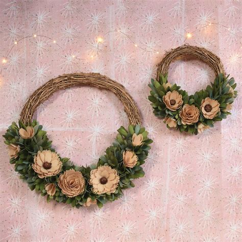 wood shaving wreath christmas ts holiday wood