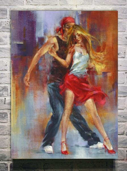 Free Shipping Nice Oil Painting 100 Hand Painted Spanish Flamenco