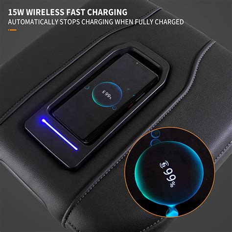buy bomely fit chevrolet silverado gmc sierra wireless charger tray  fast center console