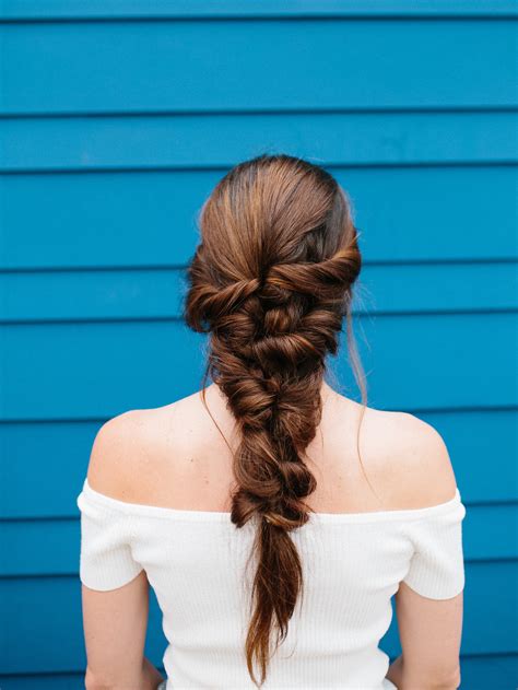 easiest mermaid braid hair tutorial  effortless chic